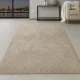 Modern szőnyeg Luxor geometrikus (Beige) 66x220cm  Bézs