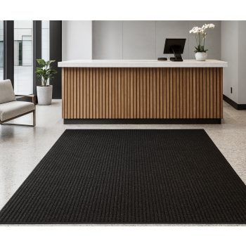 Szennyfogó szőnyeg Diablo Antracit 200cm méteráru 