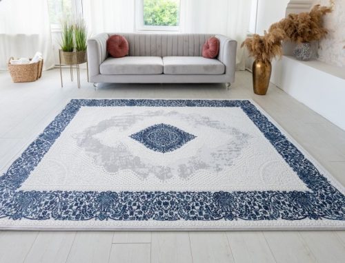 Modern szőnyeg Elegance 7066 ( Blue )160x230cm Kék