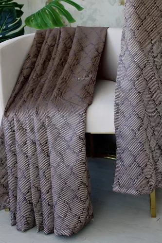 Kész sötétítő függöny Exkluzív Ritz 1db 150x250cm Antracit-Arany