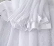 Függöny méteráru Jacquard Életfa minta 160cm magas Fehér