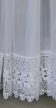 Kész függöny Emily fehér Hímzett