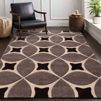 Modern szőnyeg Venice 1207 (Khave) 120x170cm Barna