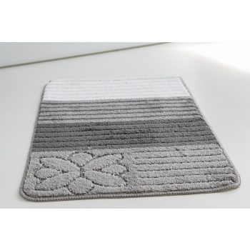 Fürdőszoba szőnyeg Anemon szürke 50x80cm