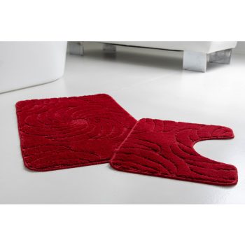 Fürdőszoba szőnyeg 2 részes Asmin piros 50x80cm
