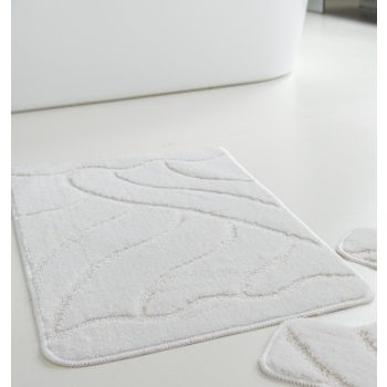 Fürdőszoba szőnyeg Baybora fehér 50x80cm