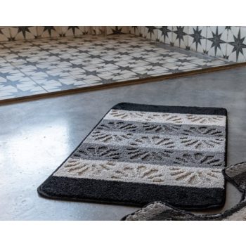 Fürdőszoba szőnyeg Beril szürke 50x80cm