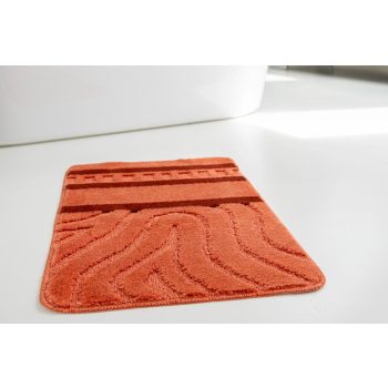 Fürdőszoba szőnyeg Bonita narancs 50x80cm