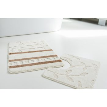 Fürdőszoba szőnyeg 2 részes Florida krém 50x80cm