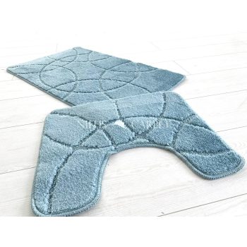   Fürdőszoba szőnyeg 2 részes Jupiter türkiz zöld 50x80cm