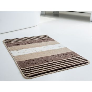 Fürdőszoba szőnyeg Liniyatus bézs 50x80cm