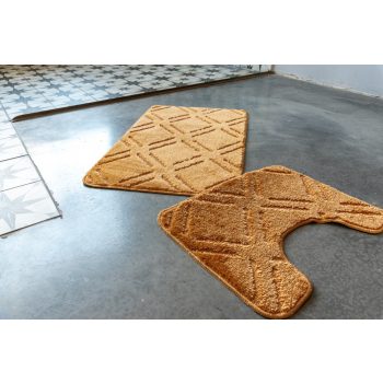 Fürdőszoba szőnyeg 2 részes Marlo narancs 50x80cm