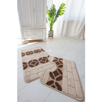 Fürdőszoba szőnyeg 2 részes Ranger bézs 50x80cm