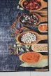 Konyhai szőnyeg Gordon 80x150cm Fűszeres minta 