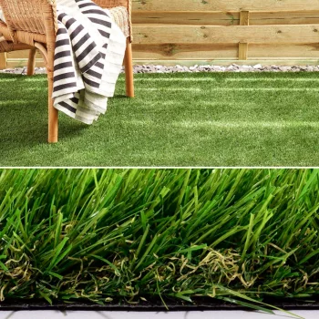 Műfű 50mm GREENLUX Zöld kültéri 400cm széles tekercs