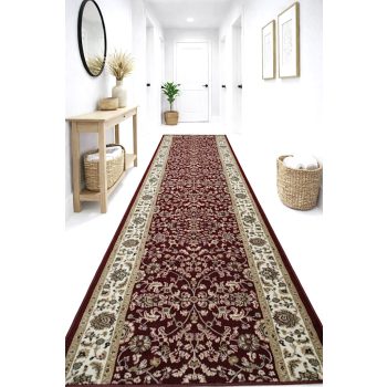 Futószőnyeg Heritage 13 80cm széles méteráru Bordó