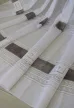 Kész függöny Hermes fehér Szürke görög minta 