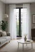 Kész függöny IMPERIAL Lux Fehér 3d karikás 300x260cm