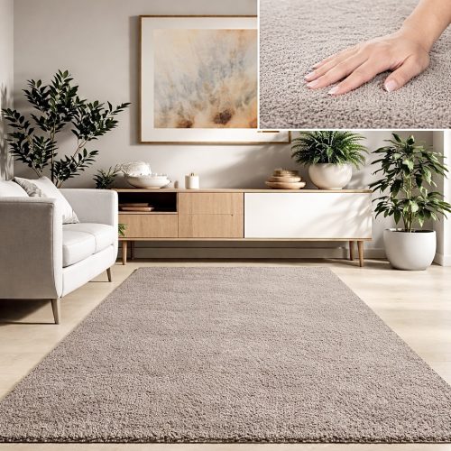 Modern szőnyeg Industrial Lux (Beige) 200x400cm Bézs