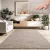 Modern szőnyeg Industrial Lux (Beige) 200x400cm Bézs