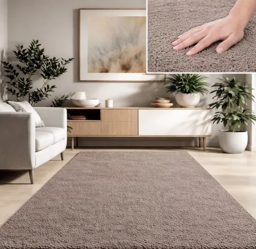 Modern szőnyeg Industrial Lux (Brown) 300x400cm Barna