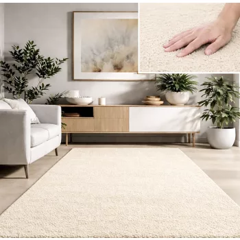 Modern szőnyeg Industrial Lux (Cream) 400x500cm Krém