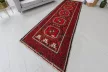 Kézi csomózású perzsa szőnyeg Hamadan 304x105cm
