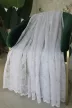 Kész függöny Jacquard fehér Páfrányfenyő 