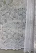 Kész függöny Jacquard fehér Páfrányfenyő 
