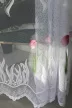 Kész függöny Jacquard Púder Tulipán