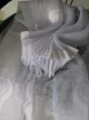 Kész függöny Jacquard Púder Tulipán
