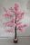 Műnövény Japán Cseresznyefa virág Rózsaszín 150cm magas  VÁZA NÉLKÜL