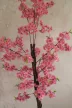 Műnövény Japán Cseresznyefa virág Rózsaszín 180cm magas  Barna Kaspóval