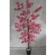 Műnövény Japán Cseresznyefa virág Rózsaszín 200cm magas  Fekete Kaspóval