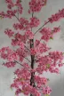 Műnövény Japán Cseresznyefa virág Rózsaszín 200cm magas  Fekete Kaspóval