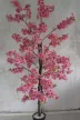 Műnövény Japán Cseresznyefa virág Rózsaszín 200cm magas  Fekete Kaspóval