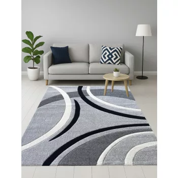 Modern szőnyeg Universal 8102 (Grey) 80x150cm Szürke