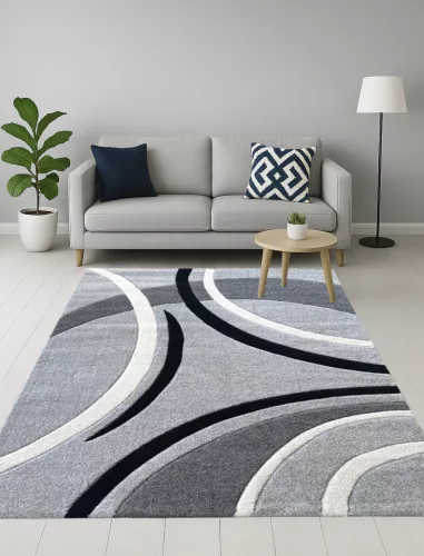 Modern szőnyeg Universal 8102 (Grey) 200x290cm Szürke