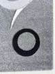 Modern szőnyeg Universal 8103 (Grey) 120x170cm Szürke