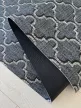 Konyhai szőnyeg Lux Mat 65x200cm  Morokko mintás Szürke