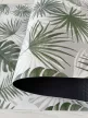 Konyhai szőnyeg Lux Mat 65x200cm Zöld Pálmás 