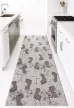 Konyhai szőnyeg Lux Mat 65x200cm Bézs Talpas