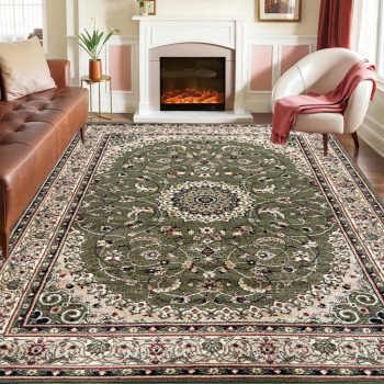 Klasszikus szőnyeg Mashed (Green) 80x150cm Zöld