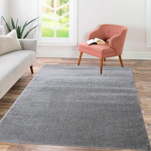 Modern szőnyeg Promo Egyszínű (Light Grey) futószőnyeg 60x220cm Világos szürke