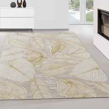 Modern szőnyeg Marble 1482 (Gold) 120x170cm Krém-Arany