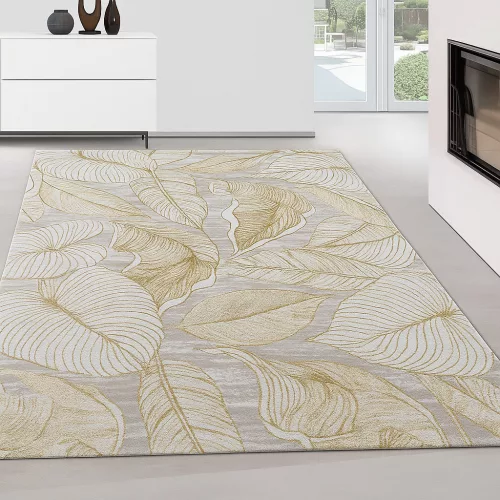 Modern szőnyeg Marble 1482 (Gold) 120x170cm Krém-Arany