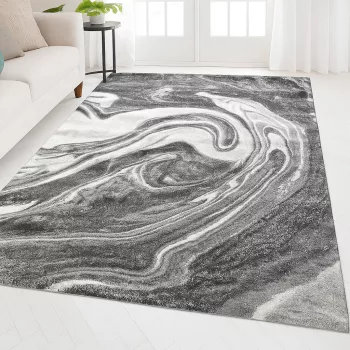 Modern szőnyeg Marble 163 (Grey) 240x330cm Szürke