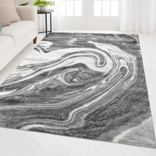 Modern szőnyeg Marble 163 (Grey) 120x170cm Szürke