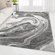 Modern szőnyeg Marble 163 (Grey) 160x220cm Szürke