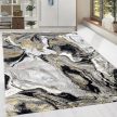 Modern szőnyeg Marble 258 (Black) 200x280cm Fekete-Arany
